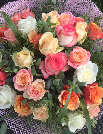Gemengd Rozenboeket 
